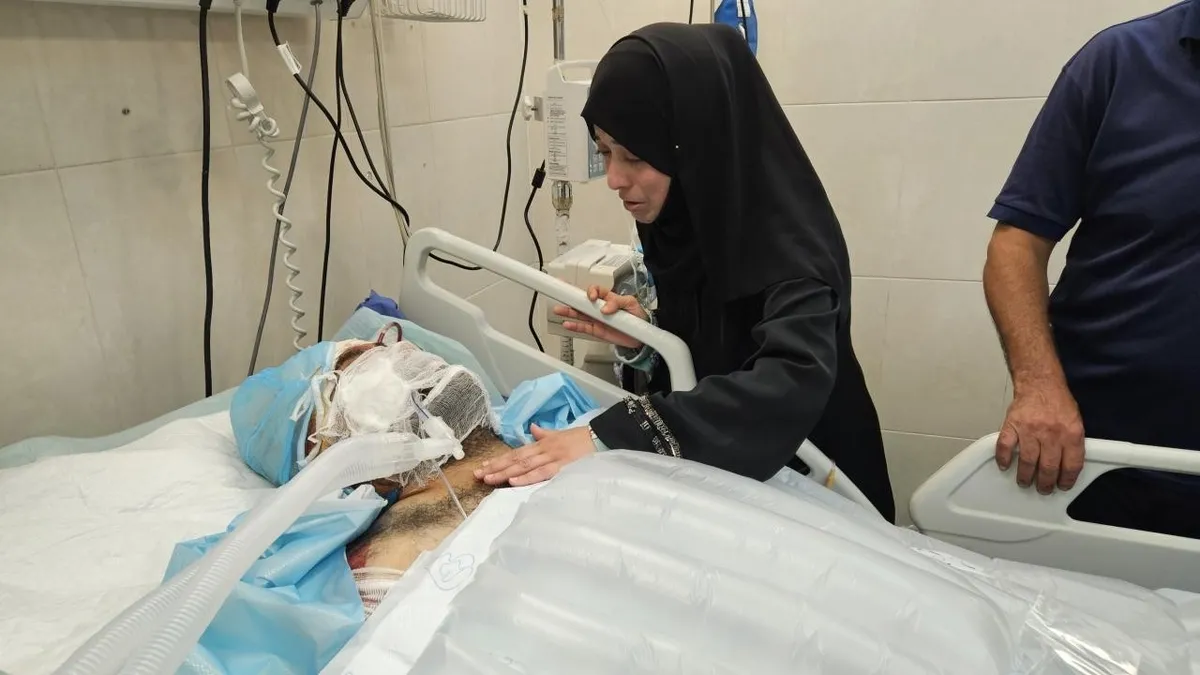 İsrail'in saldırısında 9 çocuğunu kaybeden Filistinli baba Hamdi en-Neccar yaşamını yitirdi