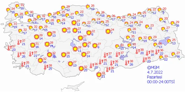 Türkiye sağanaklar sonrası kavrulacak! Hava Tahmin Uzmanı A Haber'de uyardı | İşte 5 günlük hava durumu - 15