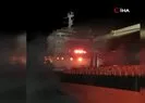 Kuru yük gemisinde büyük yangın