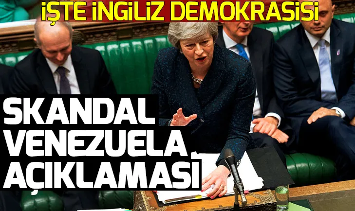 İngiltereden skandal Venezuela açıklaması!
