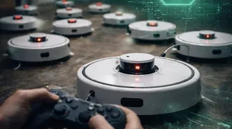 Robot süpürgeleri ele geçirdi, 7 bin eve canlı bağlandı