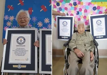 Guinness rekoru! İşte dünyanın en yaşlı tek yumurta ikizleri...