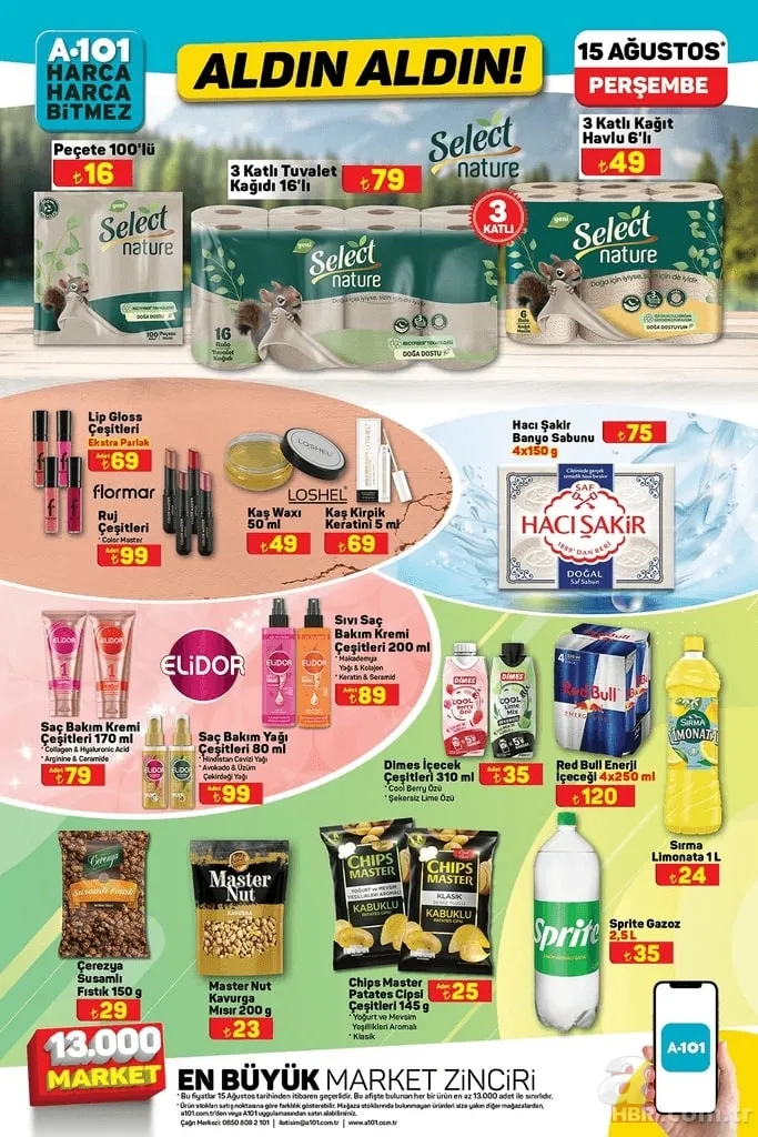 15 Ağustos A101 kataloğu 2024 | Aldın Aldın denildi ürünleri gören koştu: Elektrikli moped, 6500 flat tiny house, çekme karavan... 13