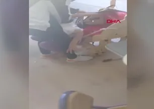 Özel okulda skandal görüntü