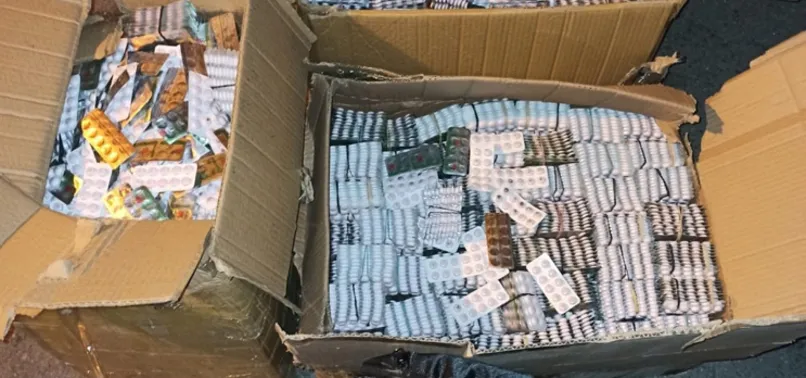 Zehir tacirlerine geçit yok: Erzincan'da 124 bin sentetik hap ele geçirildi