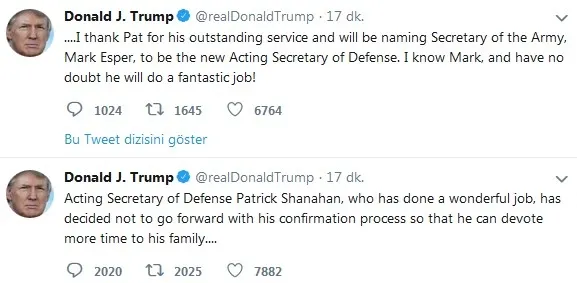 Son dakika: Trump duyurdu: Adaylıktan vazgeçti