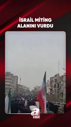 İSRAİL MİTİNG ALANINI VURDU