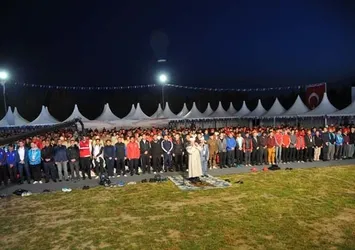 57.nci Alay Vefa yürüyüşü gerçekleştirdi