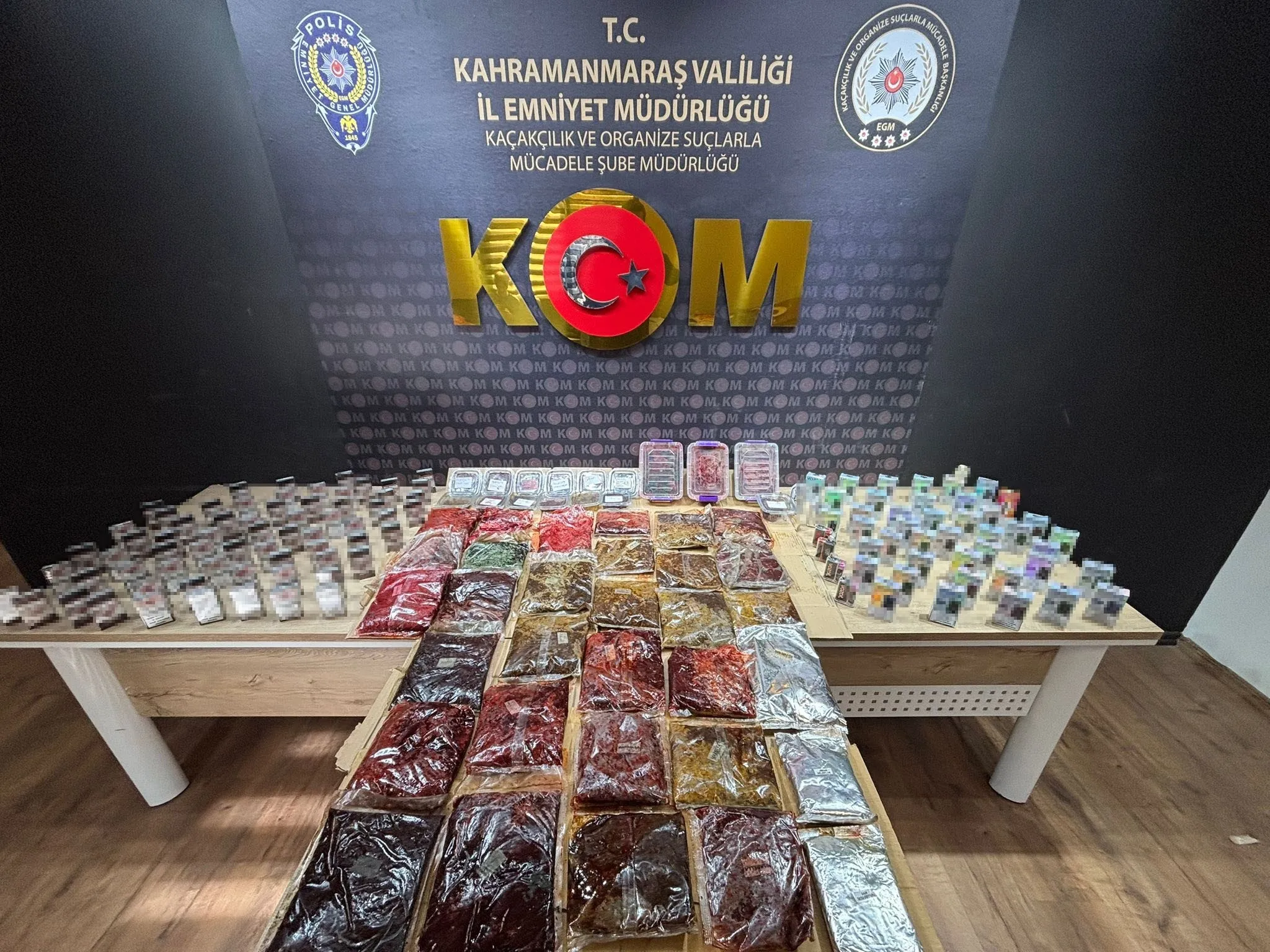 Kahramanmaraş'ta uyuşturucu operasyonu: 1 tutuklama