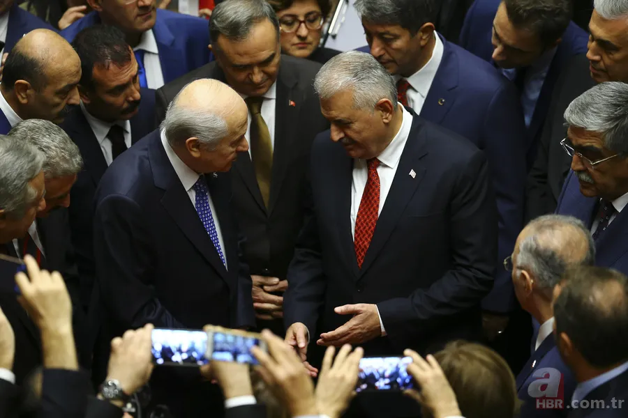 Yeni yasama yılı resepsiyonundan renkli görüntüler 20