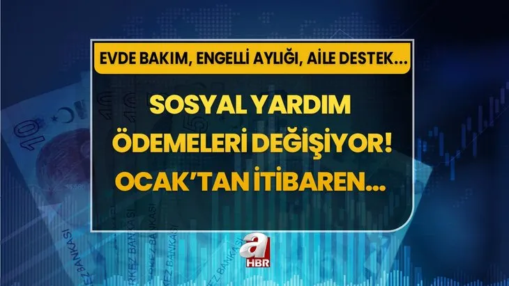 Sosyal yardım alanlara müjde! Ödemeler yükseliyor! Maaşlara %50... zam detayı! Evde Bakım, Aile Destek, dul ve yetim, engelli aylığı