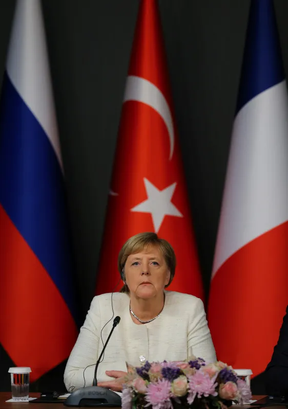 İstanbul'da tarihi 4'lü Suriye Zirvesi sonrası liderler ortak açıklama yaptı - 10