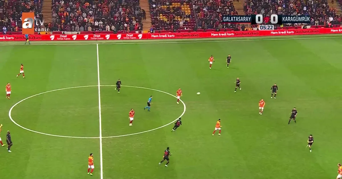 Galatasaray 0-1 Fatih Karagümrük | Gol: Marcao