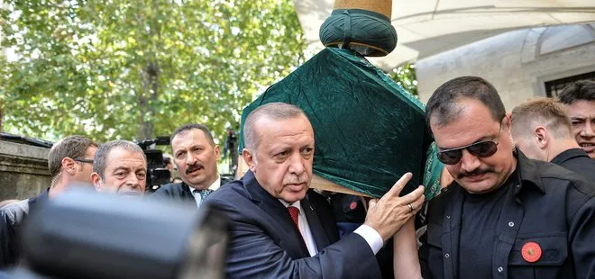 Son dakika: Başkan Erdoğan Emin Işık’ın cenaze törenine katıldı