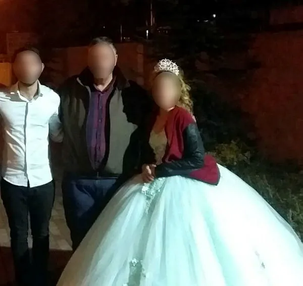 Polis düğünü basınca çocuk gelin pencereden kaçtı - 1