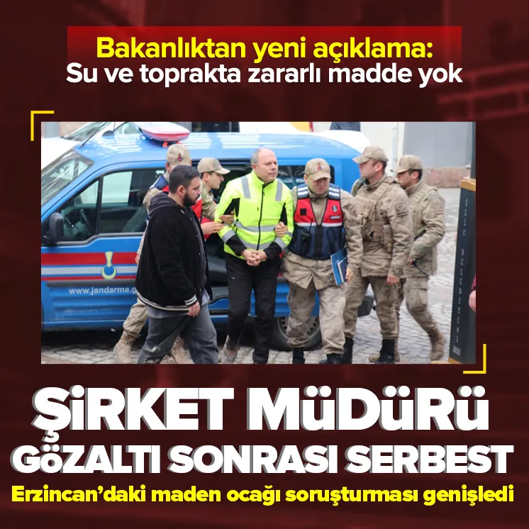 Erzincandaki heyelan faciasında 1 gözaltı