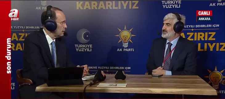 Ankara, İstanbul ve İzmir’de anketler ne diyor? Cumhur İttifakı’nın oy oranı ne? İhsan Aktaş A Haber’de oran verdi