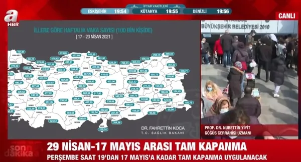 Doç. Dr. Mehmet Çabalak tam kapanma kararını A Haber'de değerlendirdi - 2