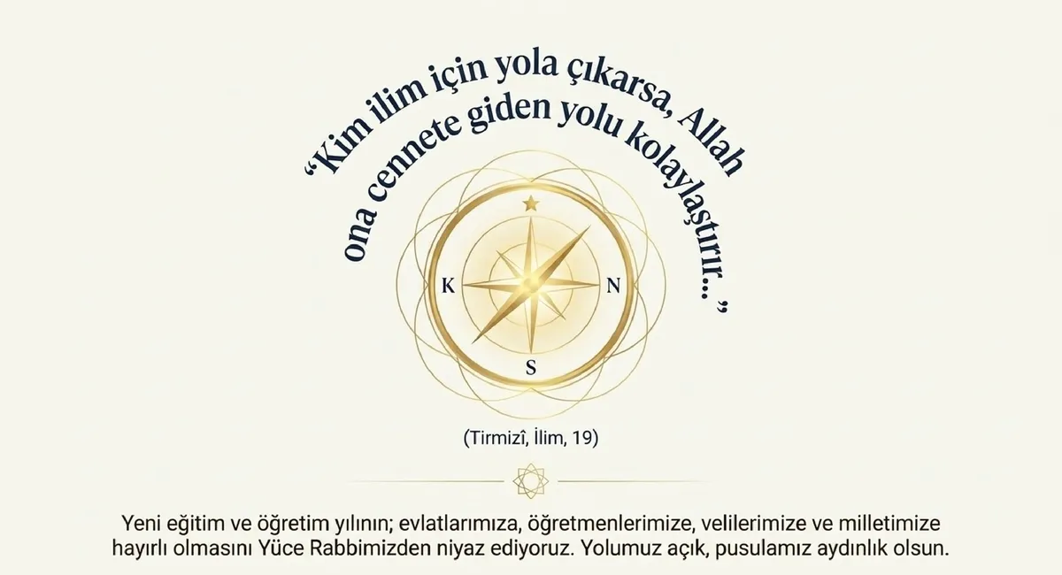 11-eylul-2026-cuma-hutbesi-egitim-ve-ogretim-1789049913343.jpg Yeni eğitim ve öğretim yılı öncesinde öğrenci, öğretmen ve velilere seslenen Diyanet, bilgi ile ahlakın birlikte yürütüldüğü bir eğitim anlayışının önemine işaret etti.