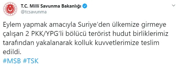 Sınırda eylem hazırlığındaki teröristler yakalandı - 1