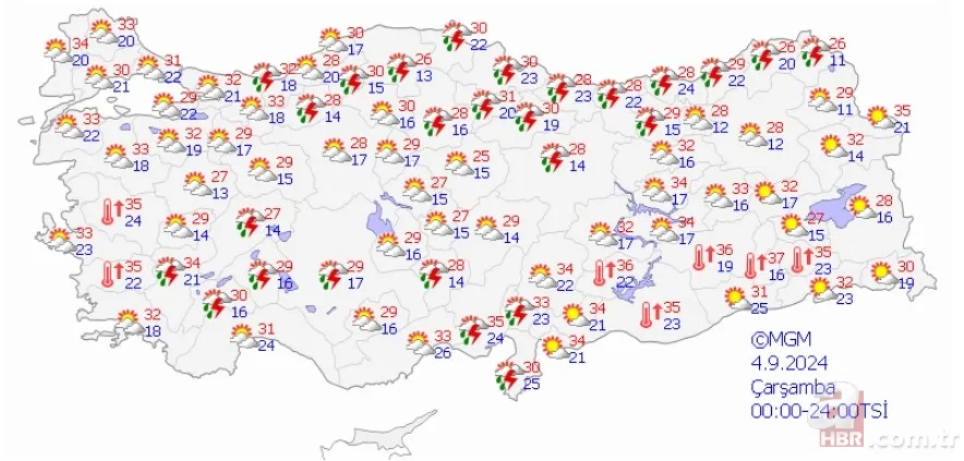 İstanbul için kuvvetli yağış alarmı! Meteorolojiden Marmara'ya uyarı 16