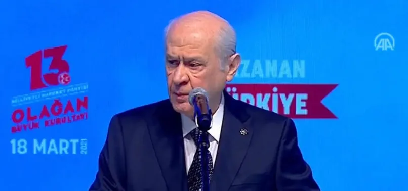 Son dakika: Bahçeli'den MHP 13. Olağan Büyük Kurultayı'nda önemli açıklamalar