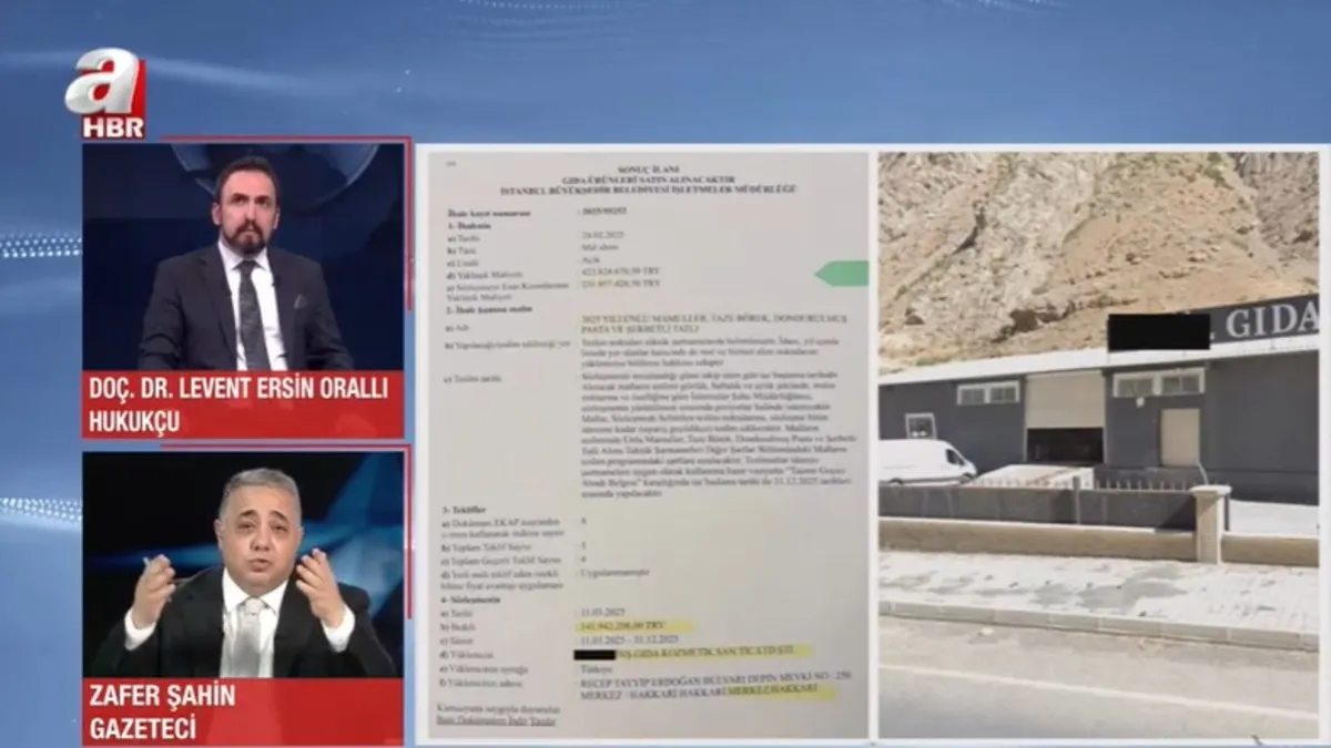 İBB'de yolsuzluk çarkı! Hakkari'deki 141 milyon liralık börek ihalesi deşifre oldu | Perde arkası A Haber'de değerlendirildi