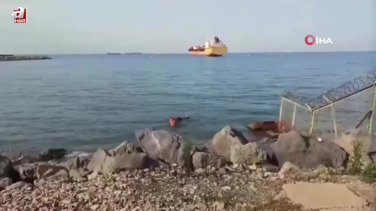 Denizden angus çıktı! Görenler hayrete düştü