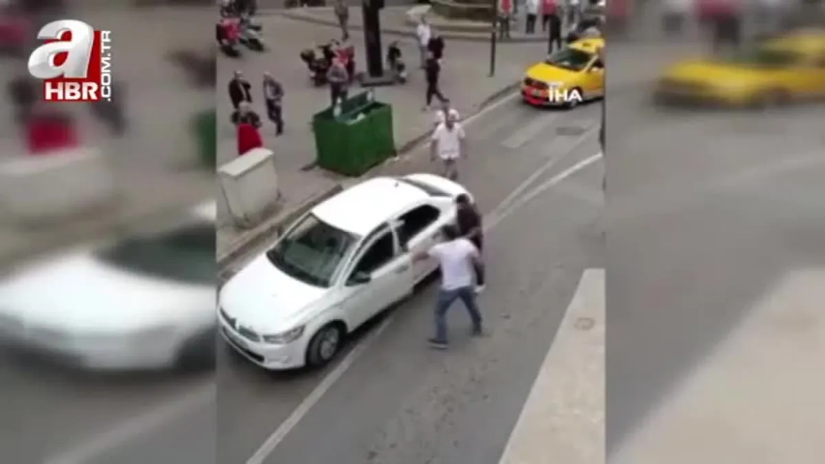 Bursa'da "yol verme" kavgası