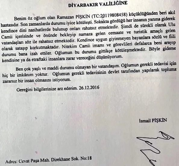 Ramazan Pişkin için tedavi çağrısı babasından gelmiş - 2