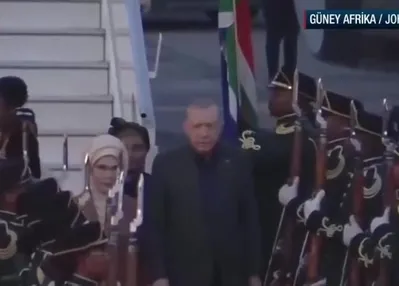 Başkan Erdoğan Güney Afrika’da