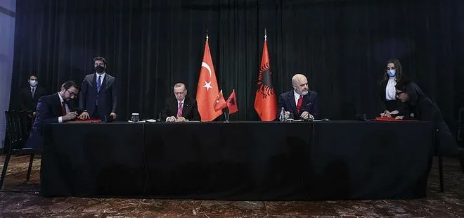Son dakika: Türkiye ve Arnavutluk arasında önemli anlaşmalar | Başkan Erdoğan ve Edi Rama’dan ortak açıklama