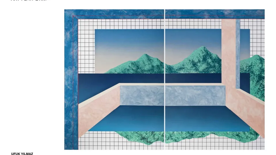 Ufuk Yılmaz'ın ilk kişisel sergisi 'Duvar' Vision Art Platform'da