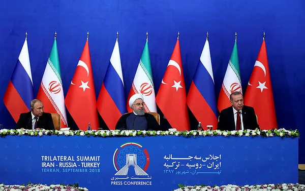 Son dakika: Erdoğan, Putin ve Ruhani’den kritik zirve