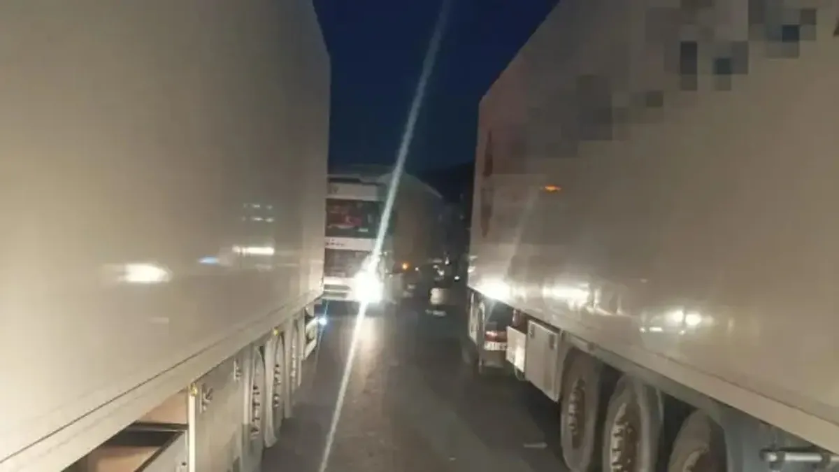 Cilvegözü Gümrük Kapısı'nda iki TIR arasında sıkışan sürücü öldü
