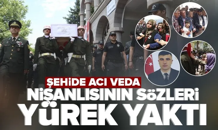 Şehit Ramazan Gök’ün cenazesi Tokat’a getirildi! Nişanlısının sözleri yürekleri yaktı