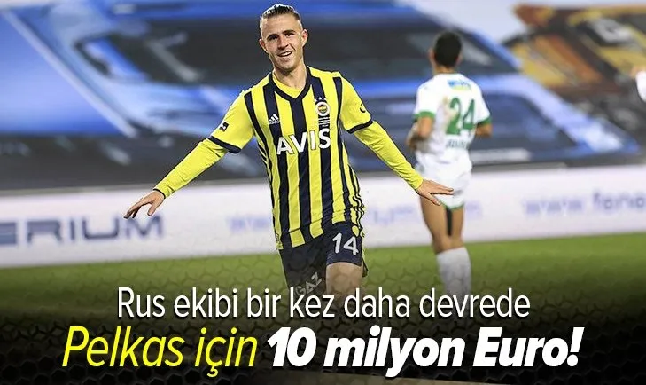 Rus ekibi bir kez daha devrede: Pelkas için 10 milyon Euro'luk teklif