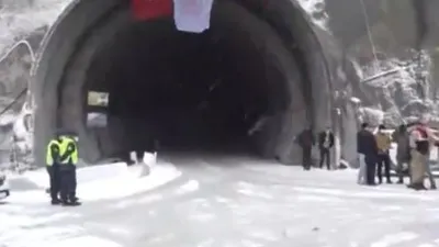 Yeni Zigana Tüneli’nde ilk ışık töreni!