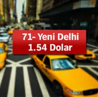 En ucuz ve en pahalı taksi ücreti nerede?