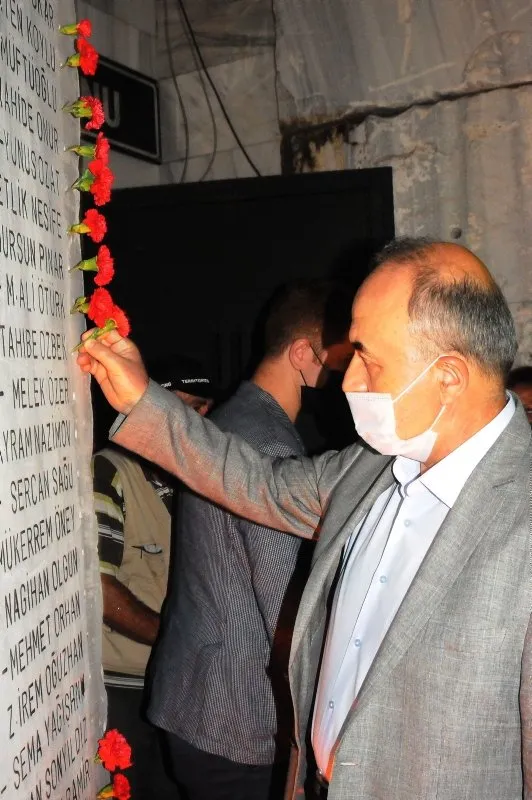 Marmara Depremi’nde hayatını kaybedenler anıldı