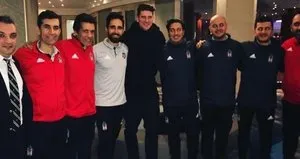 Gomez’den maç öncesi Beşiktaş’a ziyaret