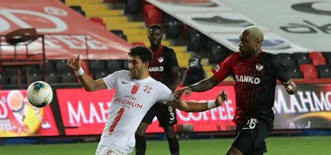 Gaziantep FK: 1 - Antalyaspor: 1 MAÇ SONUCU