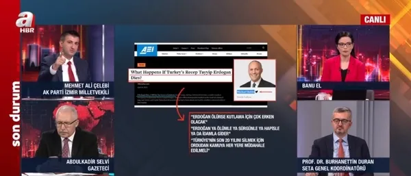 AK Parti İzmir Milletvekili Mehmet Ali Çelebi: Başkan Erdoğan FETÖ’nün tüm planlarını suya düşürdü!