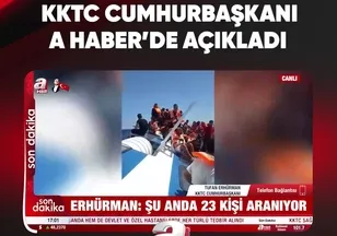 KKTC CUMHURBAŞKANI A HABER'DE AÇIKLADI