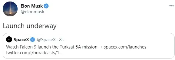 Elon Musk'tan Türkiye'nin uydusu Türksat 5A paylaşımı - 3