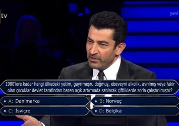 Kim Milyoner Olmak İster'de Avrupa'nın kirli tarihini ortaya çıkaran soru! Herkes o ülkeye hayran ama tarihi bambaşka! Açık artırma ile çocuk ticareti...