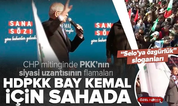 HDPKK Kılıçdaroğlu’na destek için sahaya indi