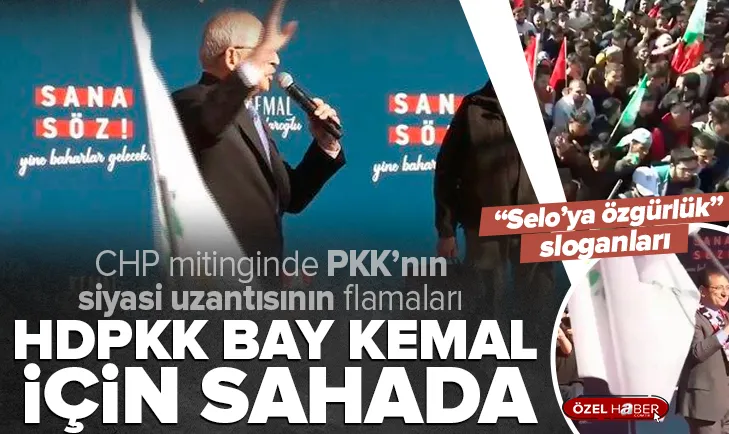 HDPKK Kılıçdaroğlu’na destek için sahaya indi