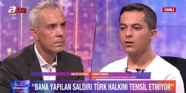 Irkçı saldırıya uğrayan Suriyeli genç A Haber’e konuk oldu: Ücretsiz sağlık hizmeti alıyorlar mı? Türkiye her ay maaş mı yatırıyor?