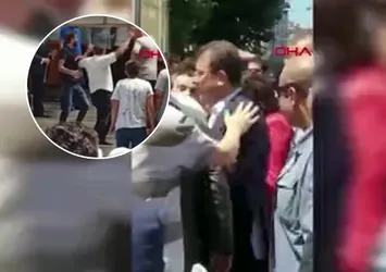 İstanbul'da Ekrem İmamoğlu'na protesto şoku